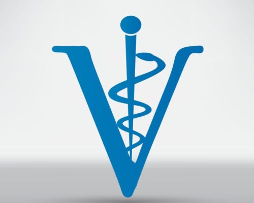 Veterinary sign cat and dog symbol